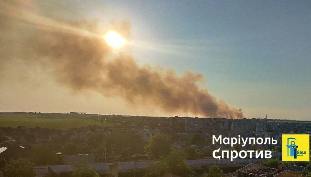 Partisanen zerstören Munitionsdepot im besetzten Mariupol