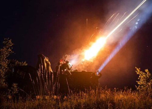Im Süden der Ukraine in der Nacht 27 Angriffsdrohnen Shahed abgeschossen