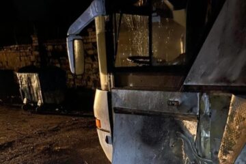 Les envahisseurs russes ont frappé une entreprise de transport à Mykolaїv