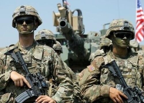 La propagande russe a inventé un flash mob de l’armée américaine contre la guerre avec la Russie