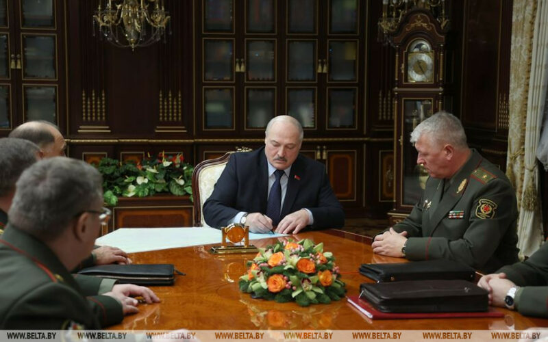 Samozwańczy prezydent Białorusi Łukaszenko zapowiada zakrojone na szeroką skalę ćwiczenia wojskowe z Rosją na granicach z Ukrainą i państwami bałtyckimi