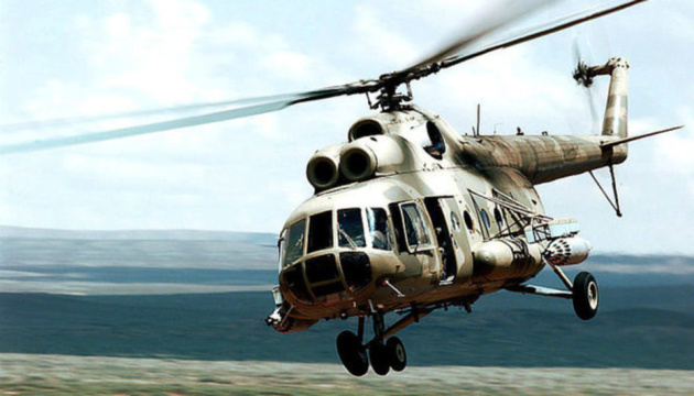 Rosyjski fejk – okupanci „zestrzelili” helikopter w pobliżu Łymana
