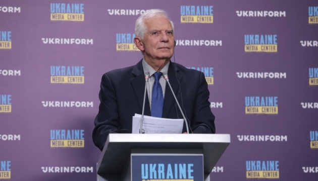 Europejskie wsparcie dla Ukrainy nie zależy od przebiegu wojny – Borrell