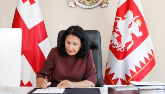 Президентка Грузії: Саакашвілі не звільнять навіть із моїм помилуванням
