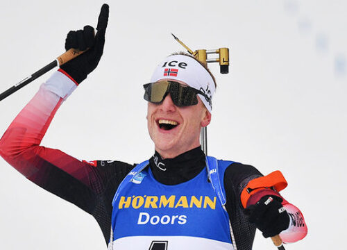 Норвежець Бьо виграв масстарт на етапі Кубка світу з біатлону у Рупольдінгу