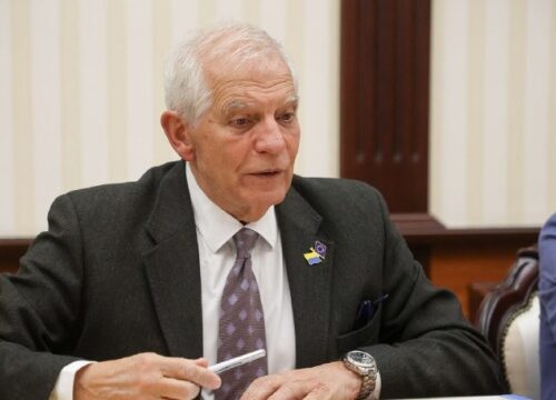 Боррель відреагував на вчорашні атаки росії по Ржищеву та Запоріжжю