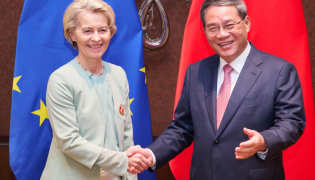 У ЄС сподіваються на позитивну роль Китаю у досягненні справедливого миру в Україні