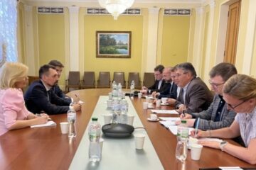 Deputy head of President’s Office meets with delegation of Poland’s National Security Bureau