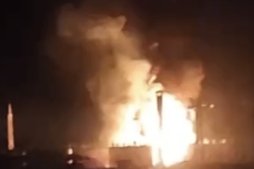 Two oil depots catch fire in Krasnodar Krai due to drone attack