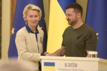 Zelensky names main topics of talks with Ursula von der Leyen