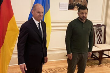 Zelensky meets with Scholz in New York