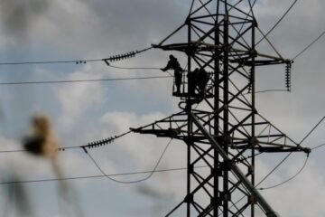 Wreckage of downed drones damages power lines in Cherkasy region