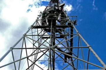 TV tower damaged in Kharkiv region as result of hostile shelling