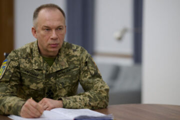 CinC Syrskyi discusses situation on frontline with American generals