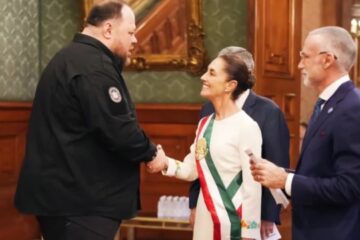 Ukrainian Parliament chair attends Mexican president’s inauguration