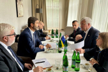 Sybiha held talks with his Slovak counterpart in Transcarpathia