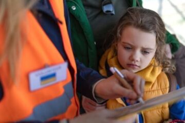 Nearly 500 children along with families evacuated from Sumy region