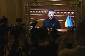 Zelensky presenting Ukraine’s Victory Plan in Parliament