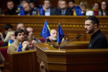 Zelensky: NATO membership is a matter of future, not present