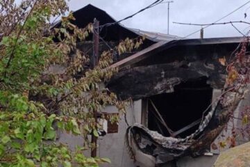 Authorities show consequences of Zmiivka shelling in Kherson region