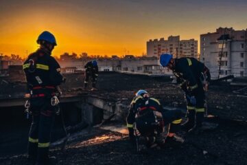 Consequences of drone attack on Kyiv region: houses, cars, local market affected