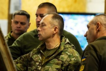 CinC visits AFU units on Zaporizhzhia front