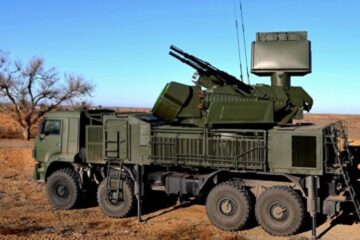 Russians deploy Pantsir S-1 air defense systems outside Black Sea fleet’s divers school in Crimea