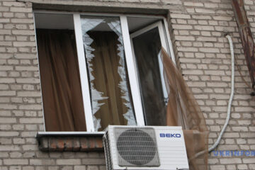 In Kyiv region, two apartments damaged in Russian drone attack