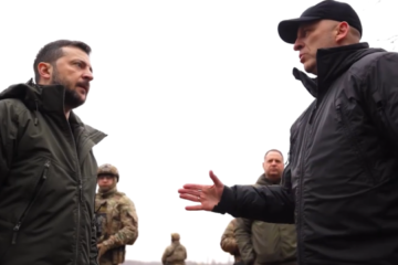 Zelensky visits construction of fortifications in Donetsk region