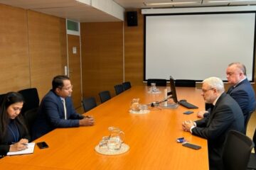 Galushchenko discusses nuclear safety in Ukraine with Indian representative at IAEA meeting