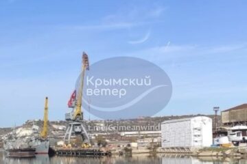 In Crimea, invaders hiding ships in Inkerman – social media