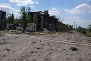 Bodies of civilians still under rubble in occupied settlements of Luhansk region – regional chief