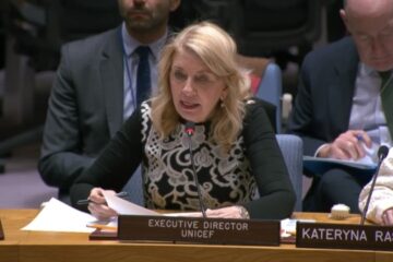 UNICEF chief calls on UN Security Council to take action to protect children in Ukraine