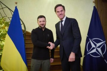 Zelensky holds talks with NATO Secretary General