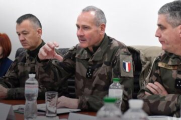 French army delegation visits Ukraine