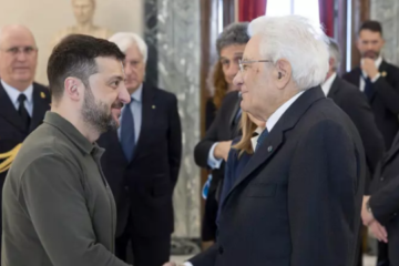 Italy’s President assures Zelensky of continued support for Ukraine