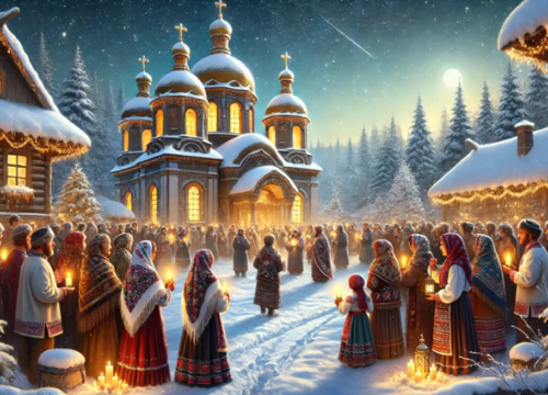 Russian propaganda falsely claims police targeted Ukrainians for celebrating Christmas on Jan 7