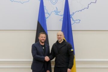 Ukraine’s PM discusses defense, cybersecurity, sanctions with Estonia’s Foreign Minister