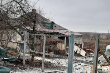 Destruction in Kupiansk community as result of yesterday’s hostile shelling