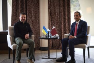 Zelensky, Qatari PM discuss return of children abducted by Russia