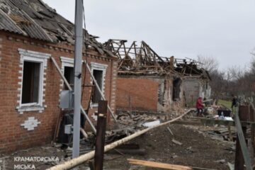 Russian forces strike Kramatorsk with guided aerial bomb