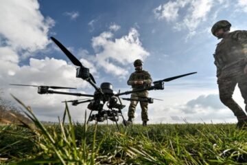 Ukrainian Defense Forces launching Drone Line project