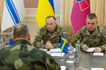 Ukraine’s Navy commander, Swedish Army chief discuss use of naval drones