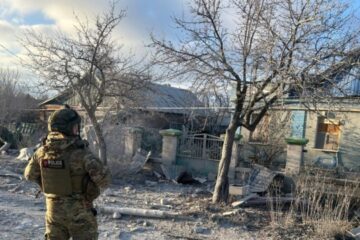 Invaders hit village in Kharkiv region with guided bomb, damaging private houses