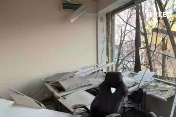 Russian missile strike damages offices of FreeDom, Dim TV channels in Kyiv