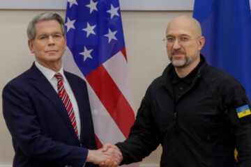 Ukraine’s PM, U.S. Treasury Secretary discuss economic cooperation, sanctions against Russia