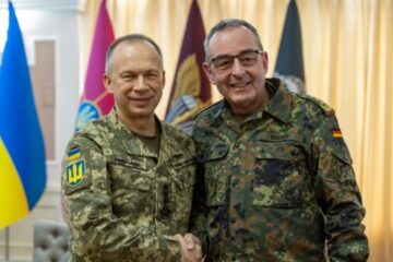 CinC Syrskyi, Bundeswehr Inspector General discuss weapons, equipment, military training