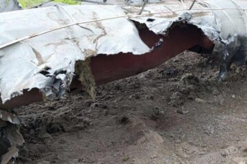 Kherson shows heating network damaged by Russian shelling