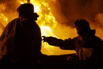 Two enterprises on fire in Dnipropetrovsk region due to drone attack