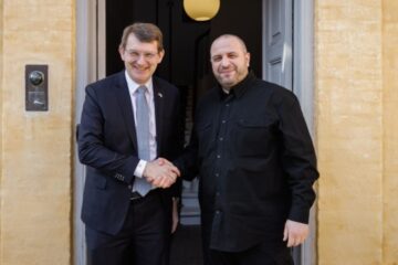 Ukrainian, Danish defense ministers discuss preparations for NB8 meeting